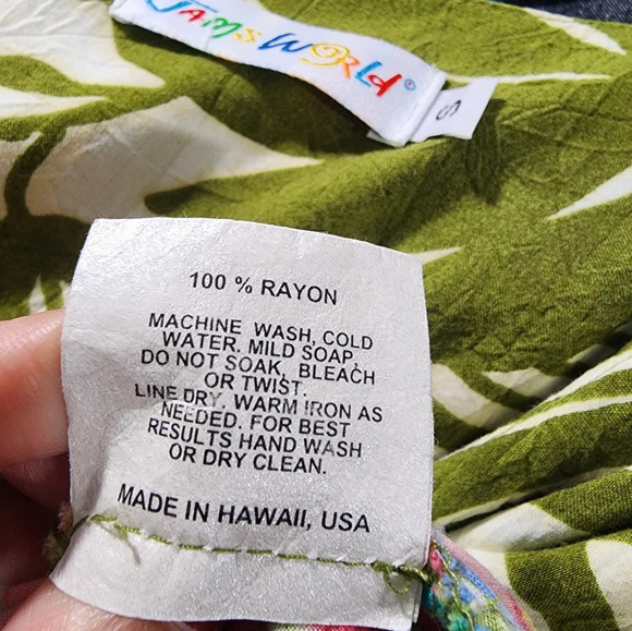 Jams world hawaiian sun dress- Womens Size Small - Picture 9 of 10